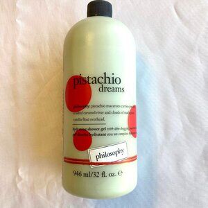 Philosophy Pistachio Dreams Shower Gel, Bubble Bath, Shampoo 32 oz NEW SEALED